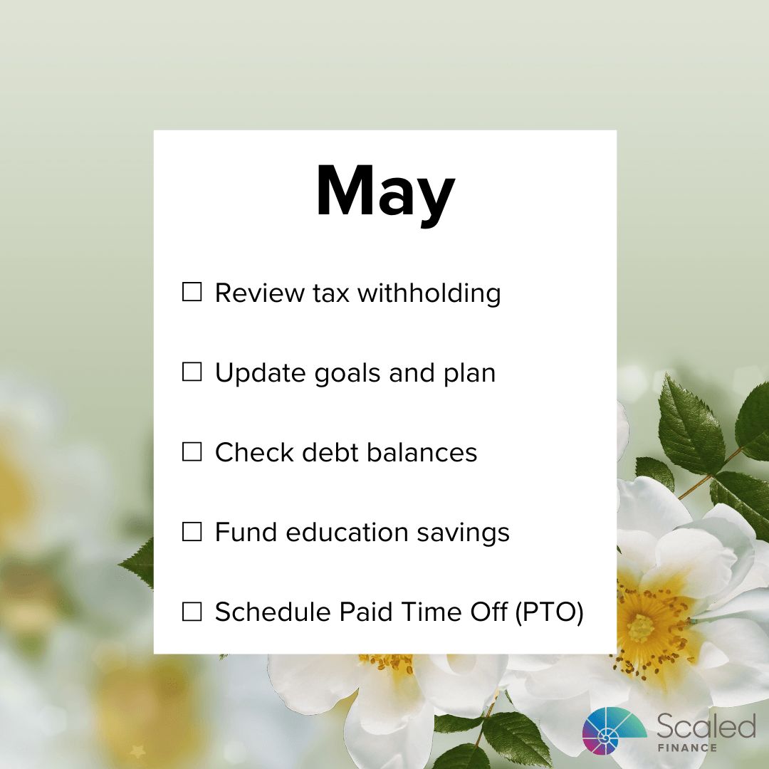 Potential Financial Steps for Tech Professionals in May